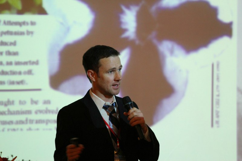 Chris at the RNA Virus Meeting in Taiwan